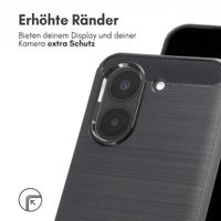 imoshion Brushed Back Cover Xiaomi Poco X8 Pro - Schwarz