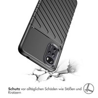 imoshion Thunder Backcover für das Motorola Moto G22 / E32 / E32s - Schwarz