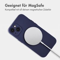 Accezz Grip Backcover mit MagSafe Apple iPhone 14 - Dunkelblau