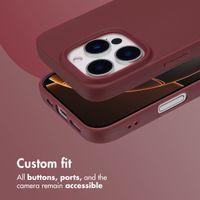 imoshion TPU Color Cover Apple iPhone 16 Pro - Wine Red