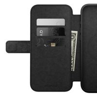 Nomad Modern Leather Folio Klapphülle Apple iPhone 16 Pro Max - Schwarz