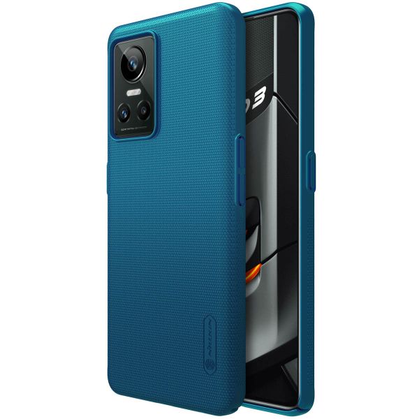 Nillkin Super Frosted Shield Case für das Realme GT Neo 3 - Blau