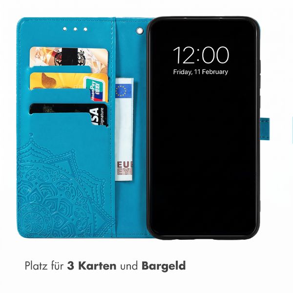 imoshion Mandala Klapphülle Samsung Galaxy S26 FE - Türkis