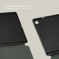 Selencia Vivid Klapphülle Samsung Galaxy Tab A9 Plus - Desert Waves Beige