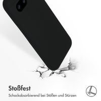 Accezz Liquid Silikoncase Google Pixel 8a - Schwarz