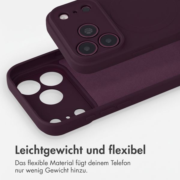 imoshion Color Back Cover mit MagSafe Apple iPhone 18 Pro / 17 Pro - Bordeaux