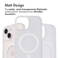 imoshion Color Guard Back Cover mit MagSafe für das iPhone 15 - Weiß