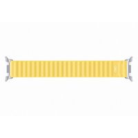 Samsung Original Fabric Armband für  Samsung Galaxy Watch 9 (40/44mm) / Watch 8 (40/44mm) / Classic (46mm) - Größe S/M - Gelb