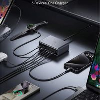 Anker Prime Charger 200 watt GaN | Dockingstation mit 6 Anschlüssen