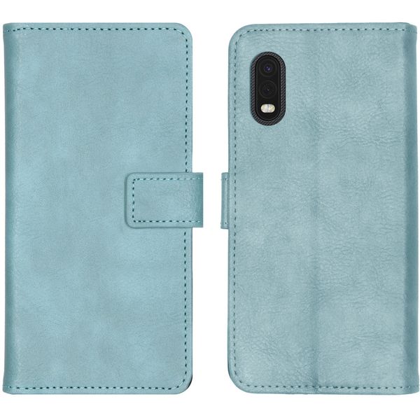 imoshion Luxuriöse Klapphülle Hellblau Samsung Galaxy Xcover Pro