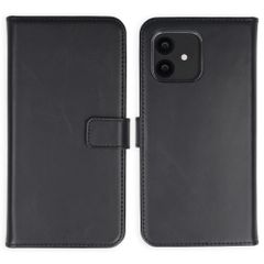 Selencia Echtleder Klapphülle Fairphone 6 - Schwarz