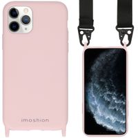 imoshion Farbhülle mit Band - Nylonband iPhone 11 Pro - Rosa