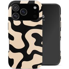 Selencia Vivid Back Cover Apple iPhone 18 Pro Max / 17 Pro Max - Art Wave Black