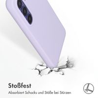 Accezz Liquid Silikoncase mit MagSafe Samsung Galaxy S26 Plus - Violett