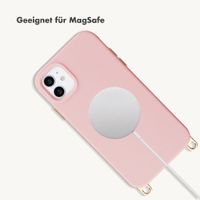 Selencia Rivièra Backcover mit MagSafe mit abnehmbaren Haken Apple iPhone 11 - Sorbet Pink