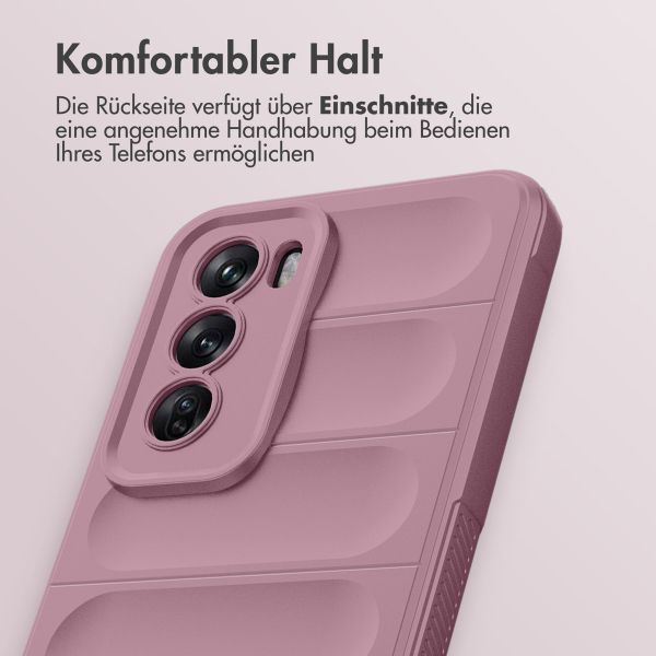 imoshion EasyGrip Back Cover für das Oppo Reno 12 Pro - Violett