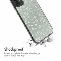 imoshion Design Hülle Apple iPhone 11 - Smoke Green Flowers