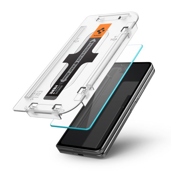 Spigen GLAStR Fit Displayschutzfolie + Applicator für das Samsung Galaxy Z Fold 5 