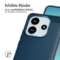 imoshion Brushed Back Cover Xiaomi Redmi Note 14 (4G) - Dunkelblau