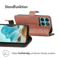 imoshion Luxuriöse Klapphülle Motorola Edge 60 Pro - Braun