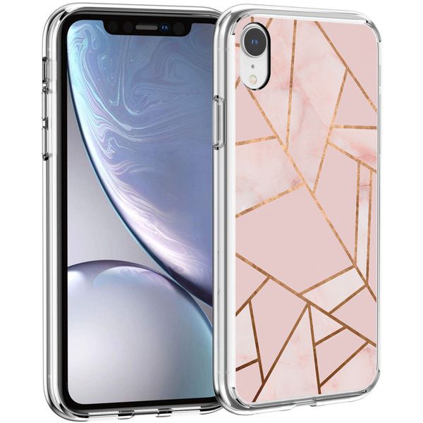 imoshion Design Hülle für das iPhone Xr - Pink Graphic