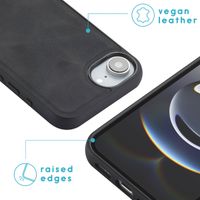 imoshion Entfernbare 2-1 Luxus Klapphülle Apple iPhone 16e - Schwarz