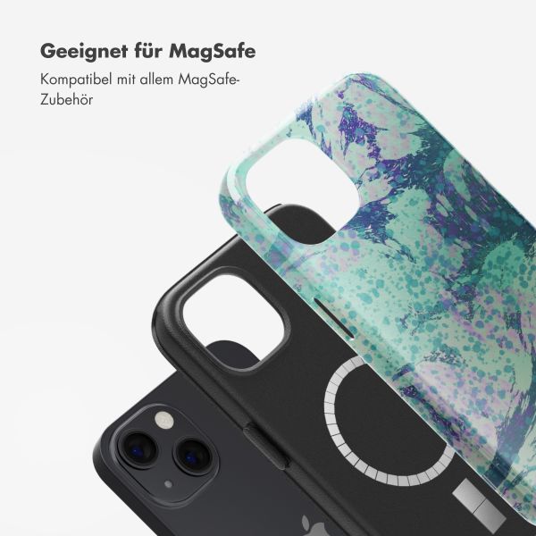 Selencia Vivid Rückabdeckung mit MagSafe Apple iPhone 13 - Fresh Paint Green