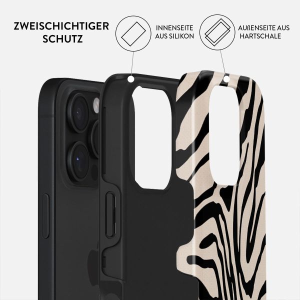 Burga Tough Back Cover für das Apple iPhone 16 Pro - Imperial