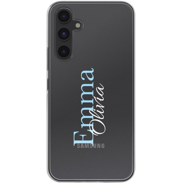 Personalisierte Hülle mit Polaroid iPhone 15 - Transparent