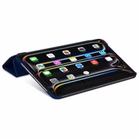 Decoded Textured Sillicon Slim Cover Apple iPad Pro 11 (2024) M4 - Navy Peony