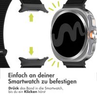imoshion Nylonarmband für Samsung Galaxy Watch Ultra (2024/2025) - Schwarz