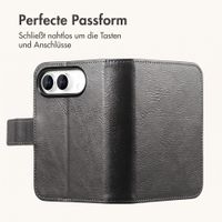 imoshion Luxuriöse Klapphülle Apple iPhone Duo - Schwarz