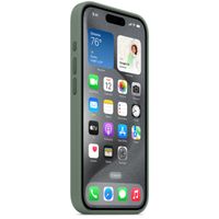 Apple Silikon-Case MagSafe für das iPhone 15 Pro - Cypress