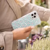 imoshion Design Hülle Samsung Galaxy A54 (5G) - Bloom Love Sage Green