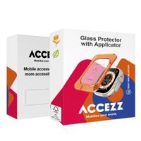 Accezz Displayschutz aus gehärtetem Glas mit Applikator Apple Watch Ultra 1 / 2 / 3 - 49 mm