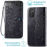 imoshion Mandala Klapphülle Samsung Galaxy A03s - Schwarz