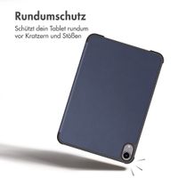imoshion Trifold Klapphülle Apple iPad Mini 7 (2024) / iPad Mini 6 (2021) - Dunkelblau