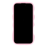 Holdit Wavy Case Apple iPhone Air - Transparent / Pink