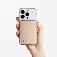 iDeal of Sweden Slim MagSafe Powerbank 5.000 mAh - Kabellose Powerbank - Gold