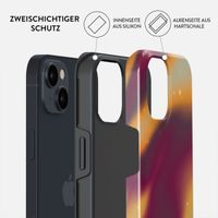 Burga Tough Back Cover für das iPhone 15 - Twin Flame