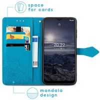 imoshion Mandala Klapphülle Nokia G11 / G21 - Türkis