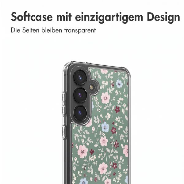 imoshion Design Hülle Samsung Galaxy S24 - Flower Fields