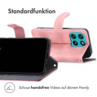 imoshion Klapphülle mit Kordel Motorola Moto G77 - Rosa