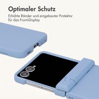 imoshion Color Backcover mit Ständer Samsung Galaxy Z Flip 8 - Hellblau