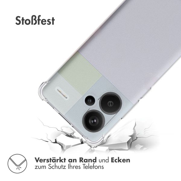 imoshion Shockproof Case Xiaomi Redmi Note 13 Pro Plus (5G) - Transparent