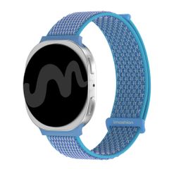 imoshion Nylonarmband für Samsung Galaxy Watch 8 (40/44mm) / Classic (46mm) - Marine Blue