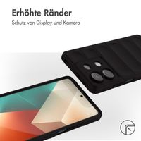 imoshion EasyGrip Back Cover für das Xiaomi Redmi Note 13 (5G) - Schwarz