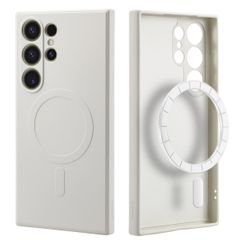 imoshion Color Back Cover mit MagSafe Samsung Galaxy S24 Ultra - Beige