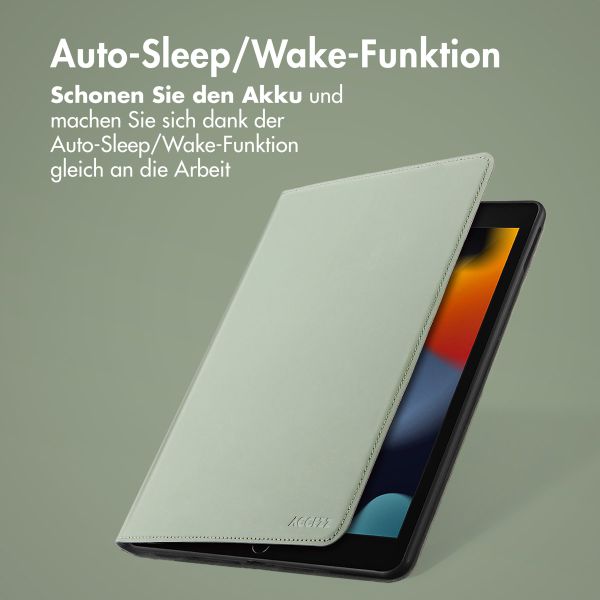 Accezz Classic Klapphülle Apple iPad 6 (2018) 9.7 Zoll / iPad 5 (2017) 9.7 Zoll / Air 2 (2014)/Air 1 (2013) - Grün