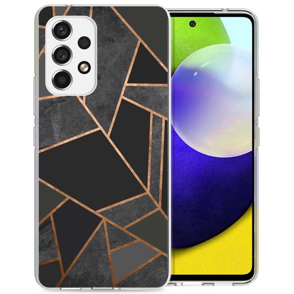 imoshion Design Hülle für das Samsung Galaxy A53 - Black Graphic